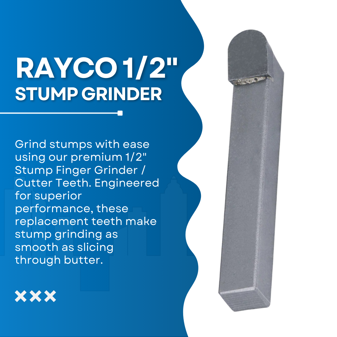 48-PACK Rayco 1/2" Stump Grinder / Cutter Teeth. Left, Right, Straight