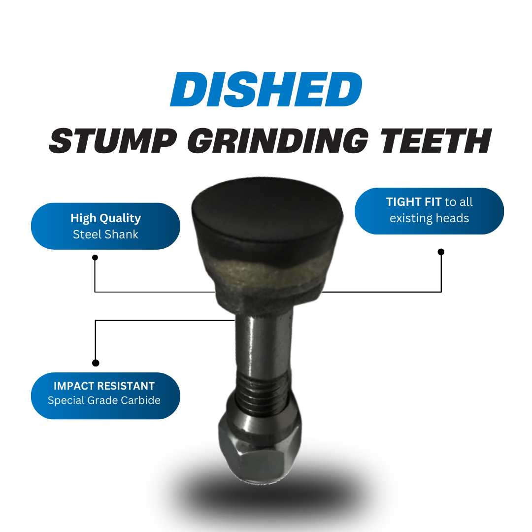 5 PACK Dished Stump Cutting/Grinding Teeth