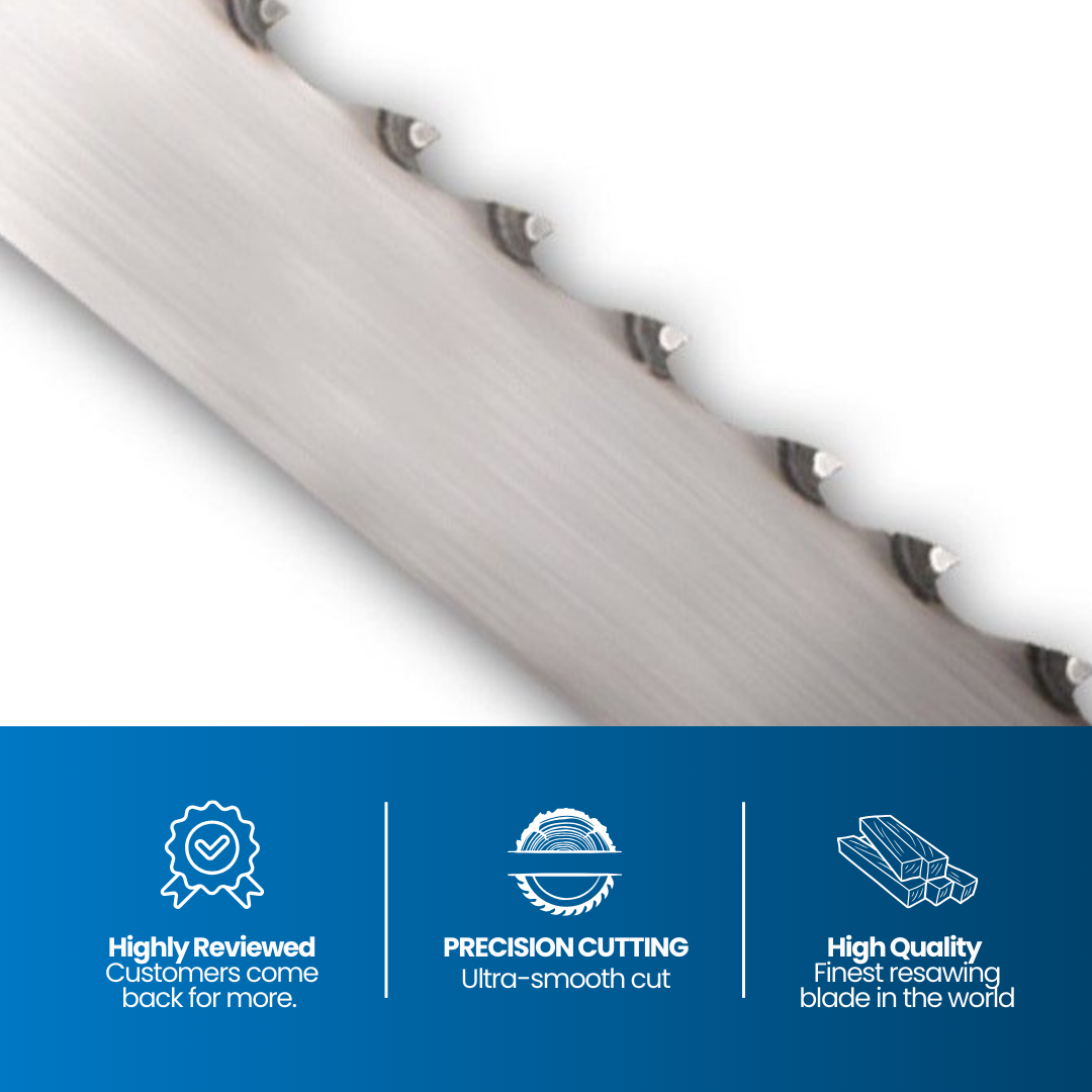 Resaw King 162" x 1-1/4" x 0.024" x 12.14.16 mm Bandsaw Blade