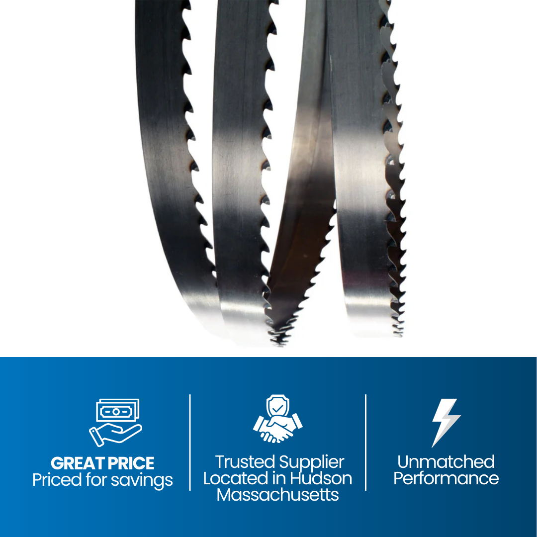 165" x 1.14" x .038 x 3/4" Deck Duster (Box of 6 pcs) Bandsaw Blades