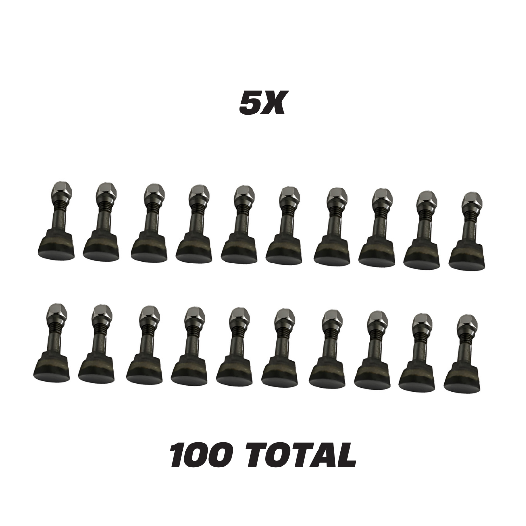 100 PACK Dished Stump Cutting/Grinding Teeth