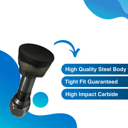 100 PACK Dished Stump Cutting/Grinding Teeth