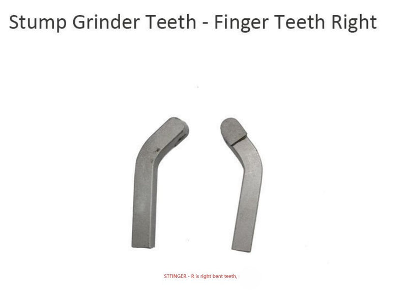 1/2" Stump Finger Grinder / Cutter Teeth