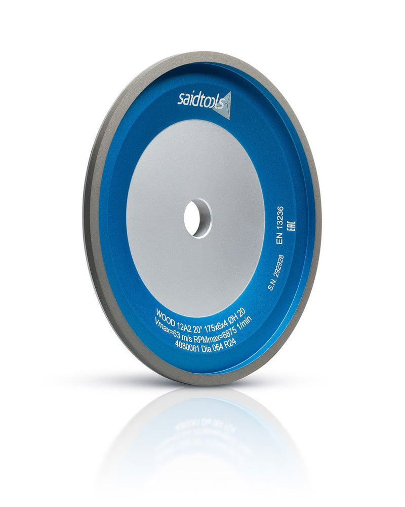 Saidtools - 12A2 20° Diamond Grinding Wheel - 150mm Diam - 240 Grit - 20 Hole