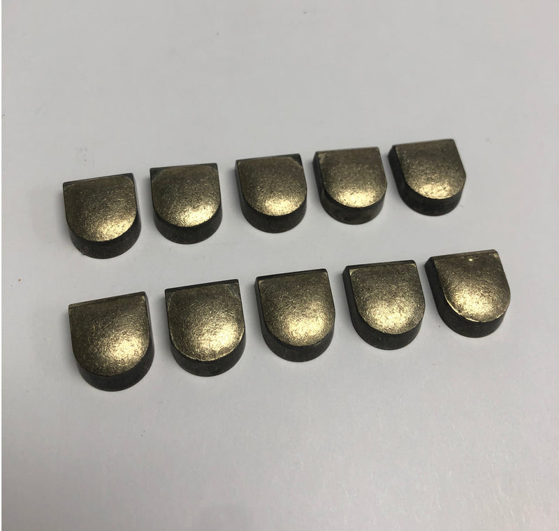 Pretinned Stump Cutter Carbide Teeth (w/ Silver Solder) - BOX OF 10