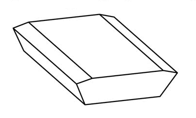 ST501-15 Nail Cutting Grade Carbide Rectangle Pallet Notcher Tip - Box of 10